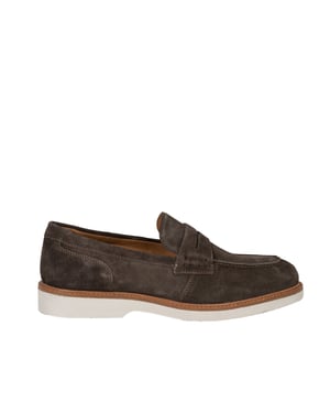 Geox Mocasines Gubbio del hombre marrón
