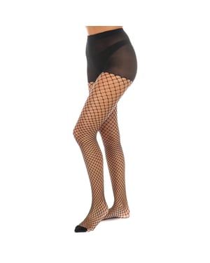 Panty de rejilla ajustable muy elástico 0808CITY mujer