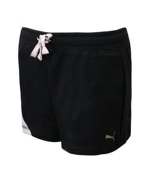 Puma Womens Sweet Shorts Casual Running Lounge Pants Black 518142 02