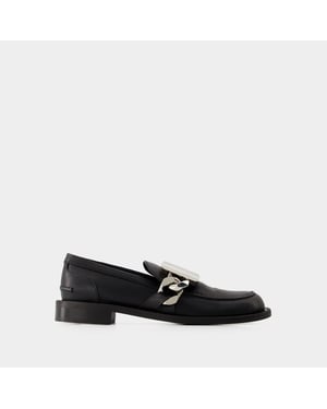 Mocasines Gourmet - J.W. Anderson - Piel - Negro