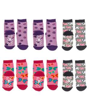 Pack-6 Calcetines antideslizantes LPG2003 infantil