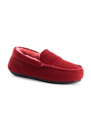 Aus Wooli Australia Byronbay Mocasines acogedores para mujer