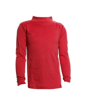 Camiseta manga larga cuello medio LPG700 unisex niña y niño