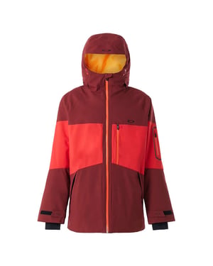 Oakley Cedar Ridge Insula Oxblood Red Zip Up Mens Chaqueta 412785 44a