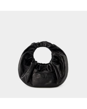 Bolso pequeño Crescent - Alexander Wang - Piel - Negro