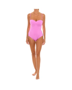 Bañador escote palabra de honor 46219 mujer
