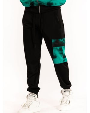Takeshy Kurosawa Pantalones Cargo del hombre negro