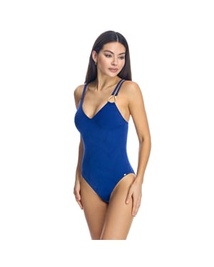 Bañador escote en pico W241615 mujer