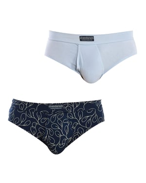 Pack-2 Slips Ocean tejido transpirable A5379 hombre
