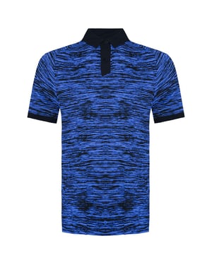 Polo Under Armour Iso-Chill ABE Twist Hombre Azul/Negro