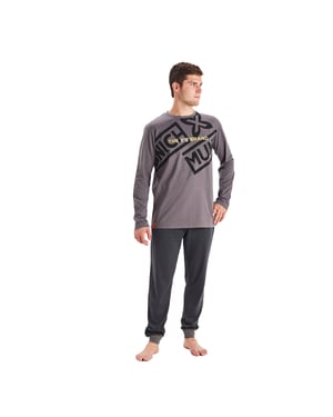 Pijama de Invierno manga larga cuello redondo MU1 hombre