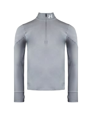 Under Armour Great Grey Light Grey 1/2 Caqueta calificadora para hombre 1326595 011