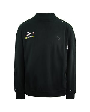 Puma x Ader Error Crew Teck Swein Swein Sweinshirt Black Mens Jumper 595539 01
