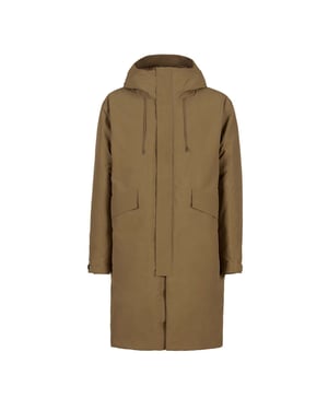 Chaqueta de parka con capucha micro de hombre C.P. Company en beige