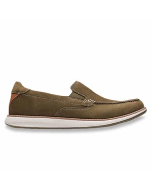 Clarks Un Pilot Pily Step Mens Green Shoes