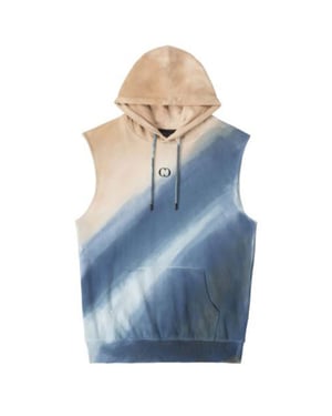 Daño criminal Tie Dye Mens Chaleco sudadera