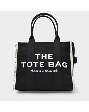 Bolso grande de lona negra