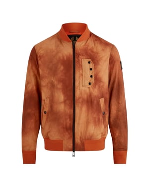 Chaqueta bomber marron ambar parametro de Belstaff
