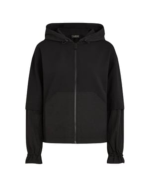 Belstaff Torque sudadera negra con cremallera