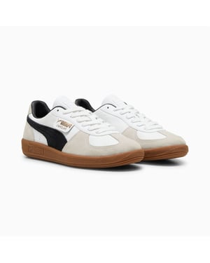 Zapatillas Puma Palermo Leather Blanco/Negro