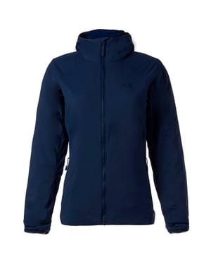 Jack Wolfskin Opouri Peak Womens Navy Chaqueta