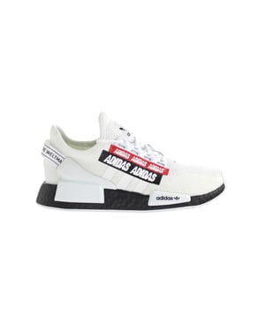 Adidas nmd r1 v2 entrenadores blancos para hombres