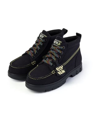 Pateadores hola x lucy botas negras para mujer