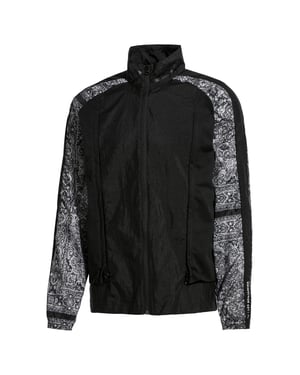 Puma x les benjamins logo masculino chaqueta de pista negra
