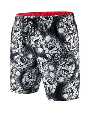Speedo Star Wars Print Watershorts Junior 17inch Negro/Blanco