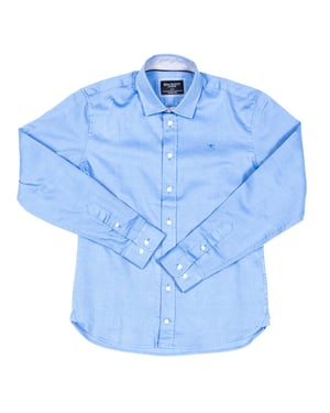 Camisa manga larga de cuello de solapa HK301043 niño