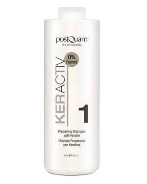 CHAMPÚ PREPARADOR CON KERATINA 1000 ML.