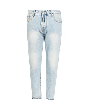 Takeshy Kurosawa Jeans Open-End Carrot Hombre Azul