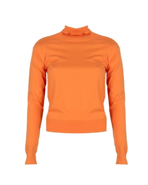 Silvian Heach Suéter Nunteg de mujer naranja