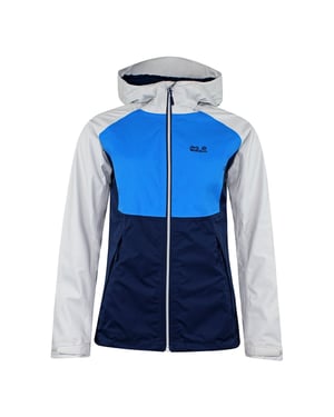 Jack Wolfskin Kimberley White White/Blue Chaqueta