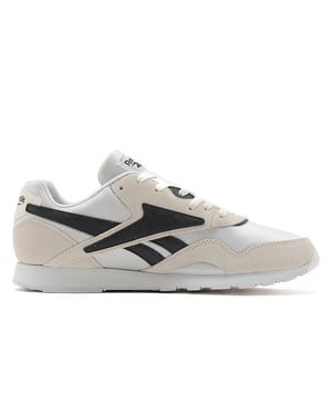 Reebok Classic Nylon Plus Hombre Blanco Entrenadores