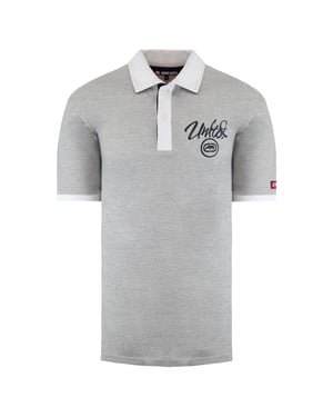 Ecko Undld. Midliner Mens Grey Marl Polo camiseta