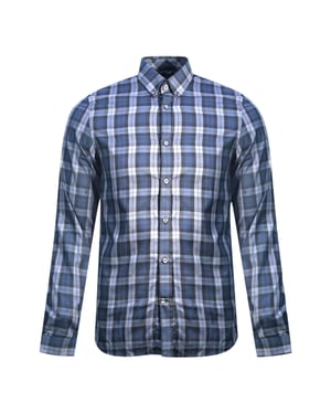 Camisa de manga larga negra de Fred Perry