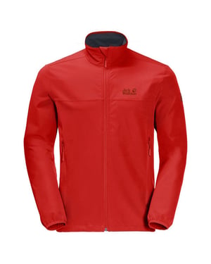 Jack Wolfskin Crestview Mens Red Jacket