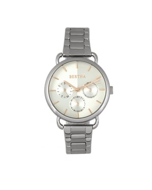 Reloj de pulsera Bertha Gwen con día/fecha