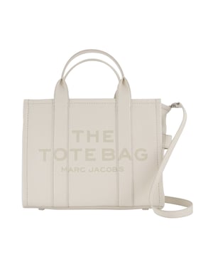 Bolso The Medium Tote - Marc Jacobs - Piel - Plata