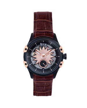 Reloj semiesqueleto automático Reign Solstice