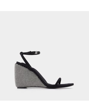 Zapatos de tacón Dahlia 105 en licra negra