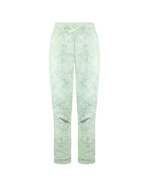 Gymshark estampado tiza para mujer pantalones de pista verde para mujer