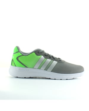 Adidas Neo Cloudfoam Mens Gray/Green Entrenadores
