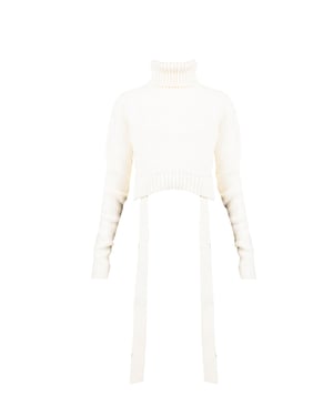 La haine Inside US Suéter LW614 de mujer Blanco