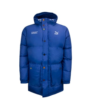 Puma x Tyakasha tejido por parka para hombre con capucha con capucha 595561 39