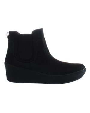 Clarks Step Rose Sun Womens Black Boots