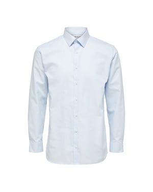 Selected Camisas Regethan Camisa Clásica Azul Claro