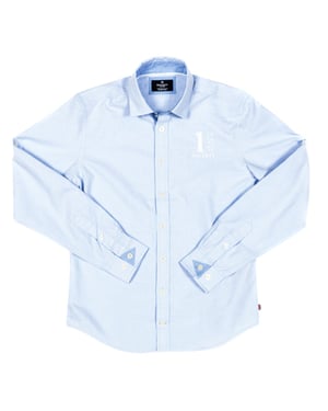 Camisa manga larga y cuello de solapa HK301005 niño