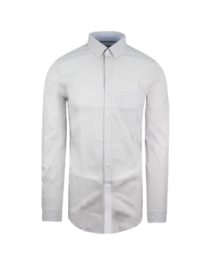 Camisa Lacoste Regular Fit Hombre Azul Pálido